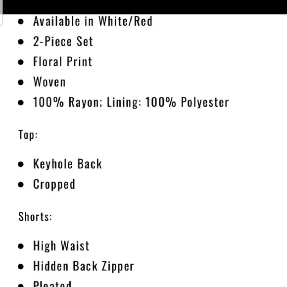 Fashion Nova floral set. High waist Crop Top - Picture 4 of 4